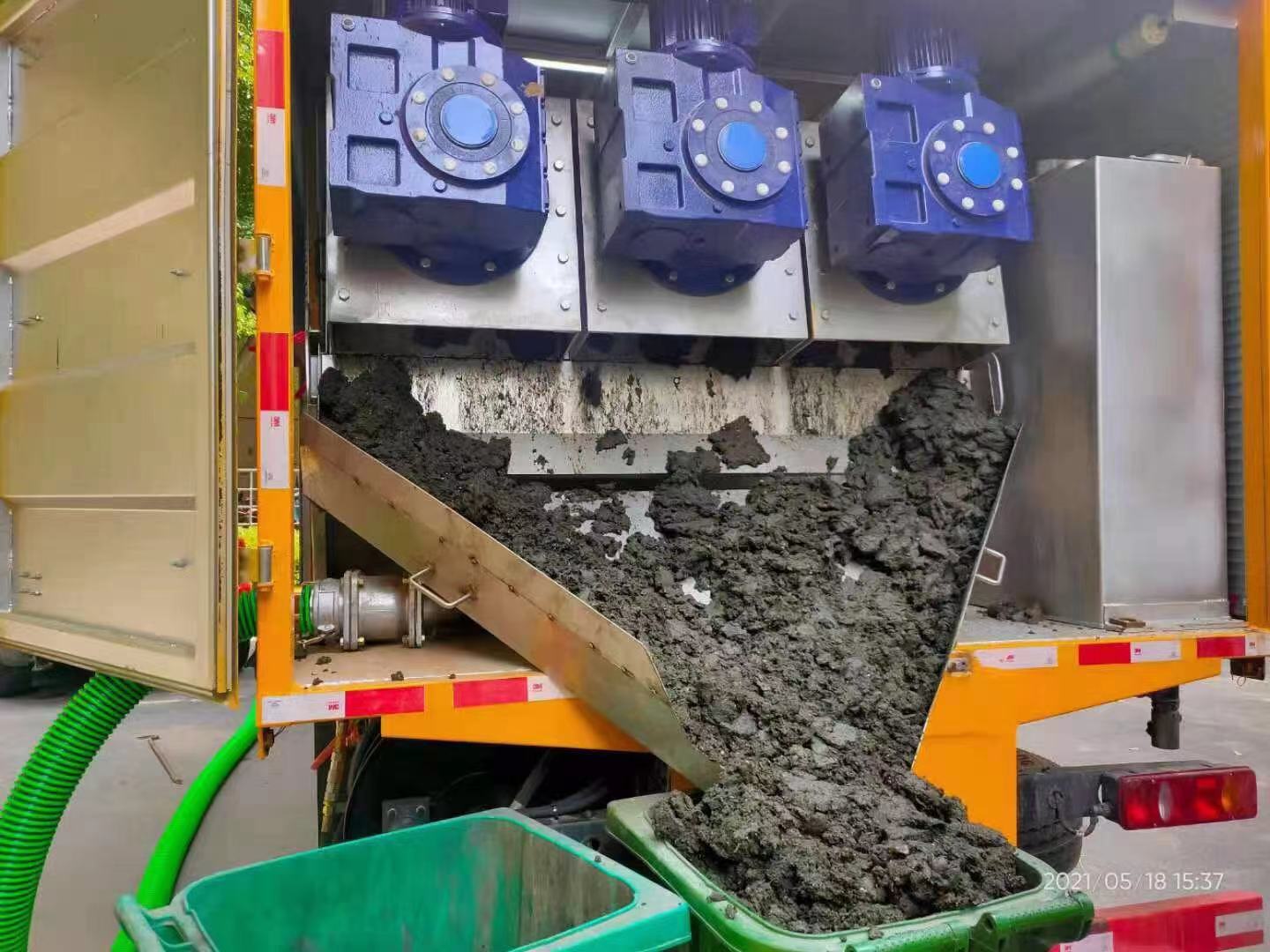 修文化粪池清掏城市维护站-泥浆净化干湿分离处理